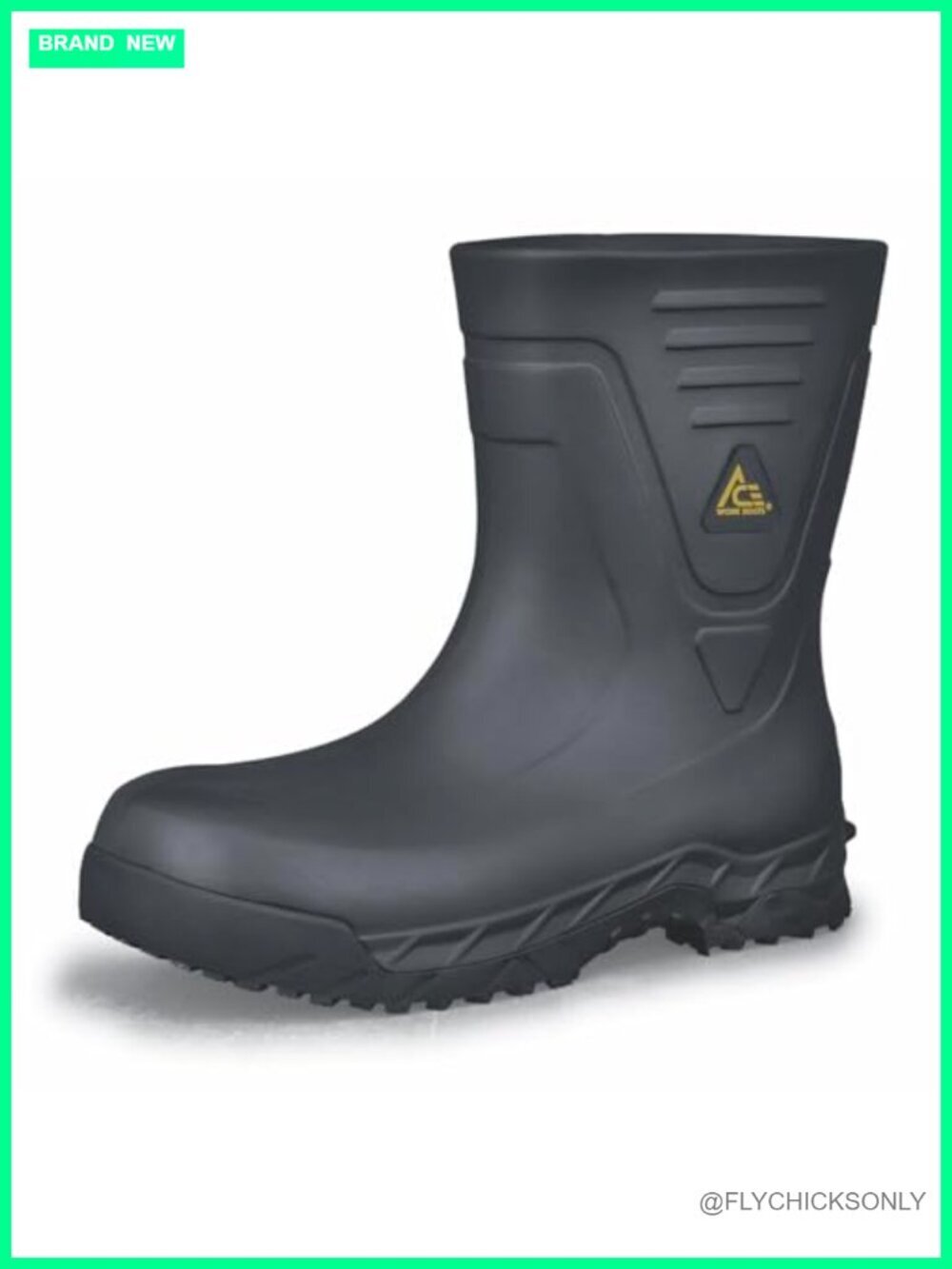 Unisex Slip-Resistant Work Boots Water-Resistant Non-Slip Safety Boots Soft Toe
